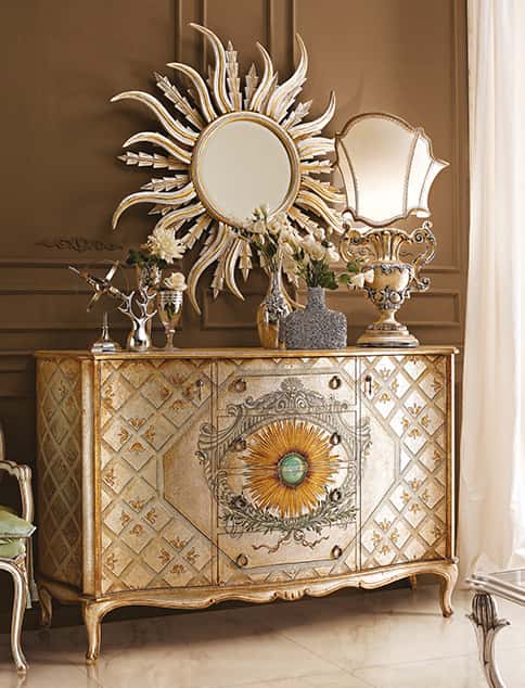 Mobili decorati a mano andrea fanfani Mobili decorati moderni