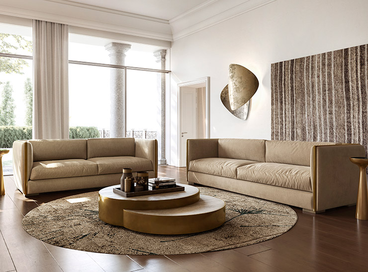 Arredamento classico zona living andrea fanfani